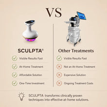 Sculpta device on skin